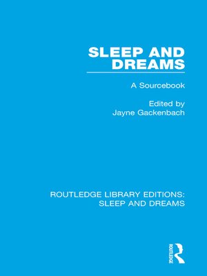 cover image of Sleep and Dreams
